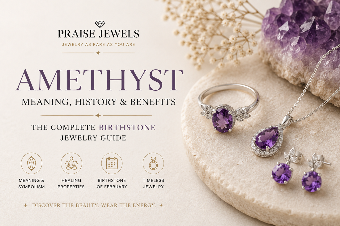 Amethyst Meaning: The Complete Guide to February's Birthstone - Praise Jewels
