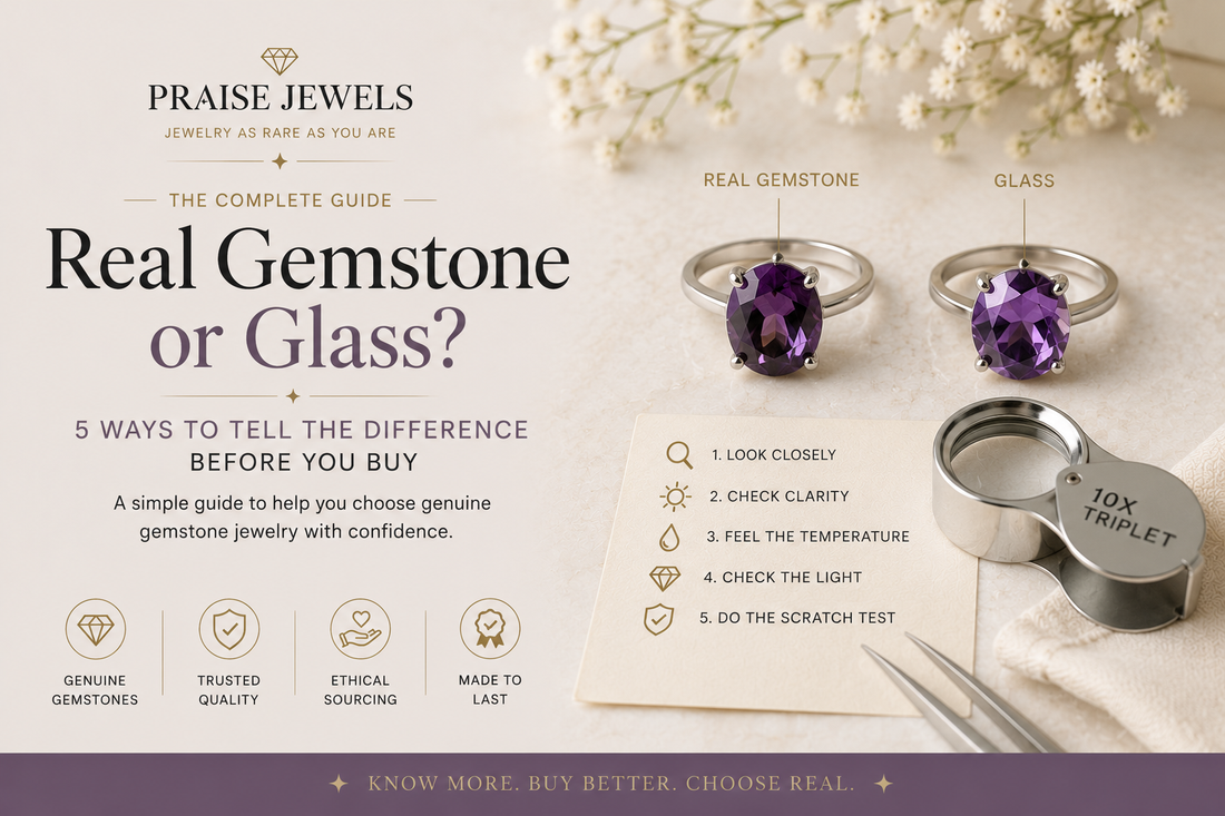 Real Gemstone or Glass? 5 Ways to Tell the Difference Before You Buy