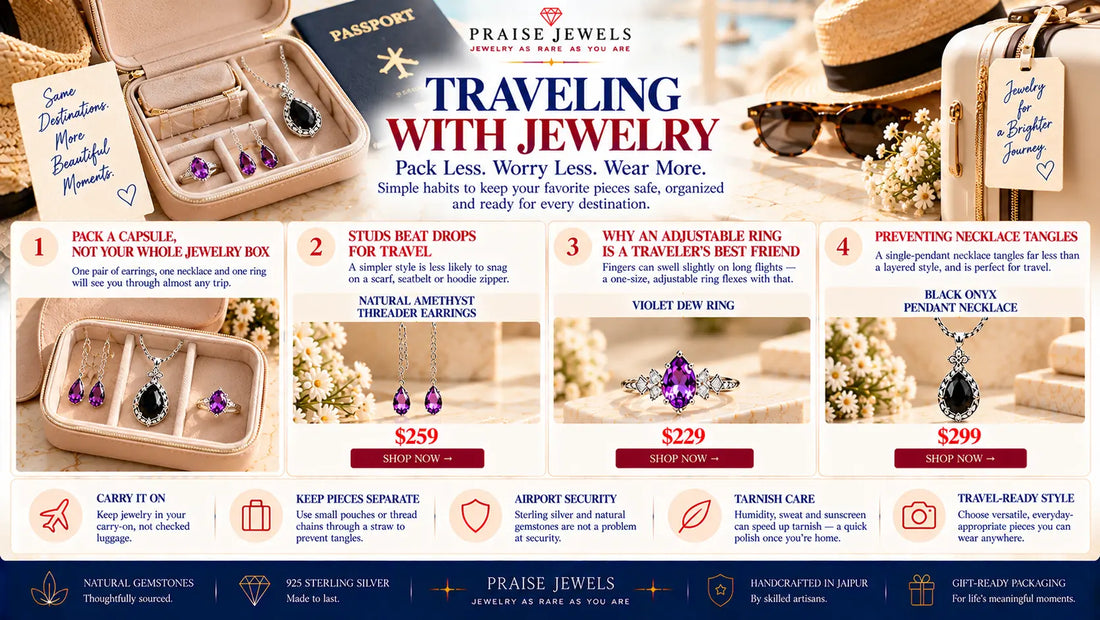How to Travel With Jewelry Without Losing or Tangling It