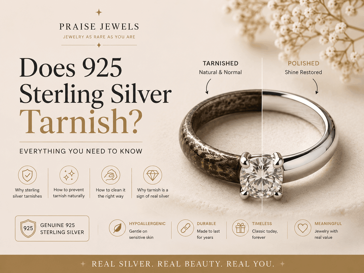 Does 925 Sterling Silver Tarnish? Everything You Need to Know (2026 Guide) - Praise Jewels