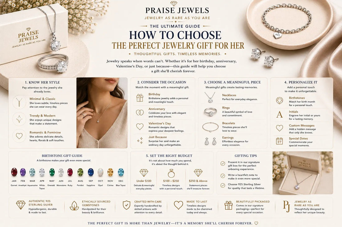 How to Choose the Perfect Jewelry Gift for Her - Praise Jewels
