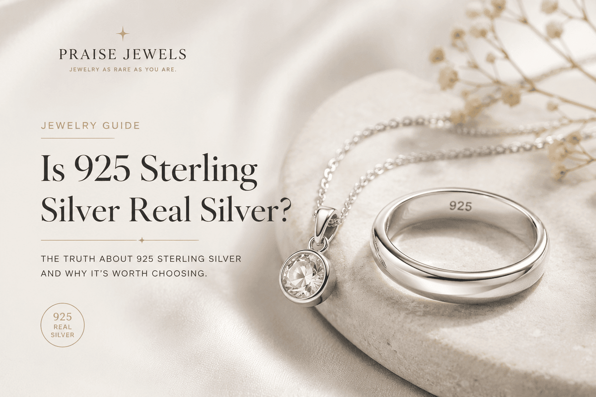 Is 925 Sterling Silver Real Silver? A Buyer's Guide - Praise Jewels