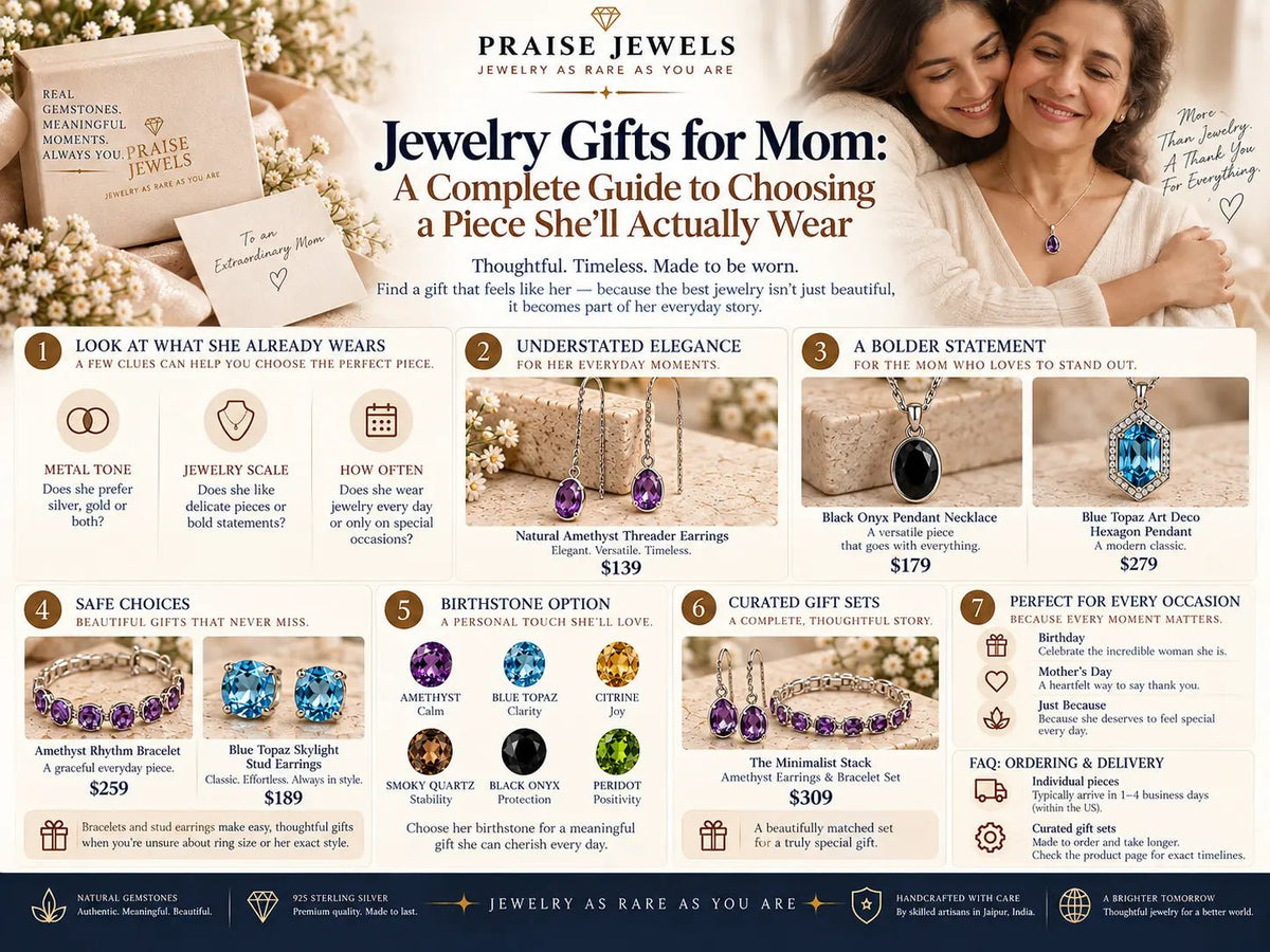 Jewelry Gifts for Mom: A Complete Guide to Choosing a Piece She'll Actually Wear - Praise Jewels