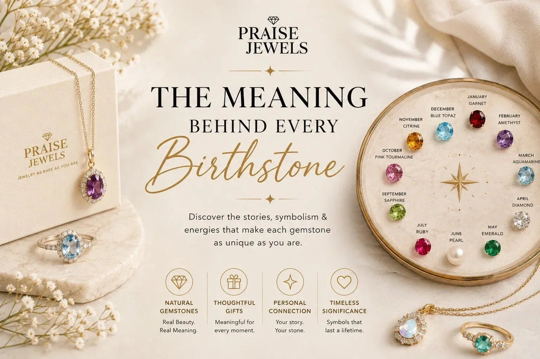 The Meaning Behind Every Birthstone: History, Symbolism & Gift Guide - Praise Jewels