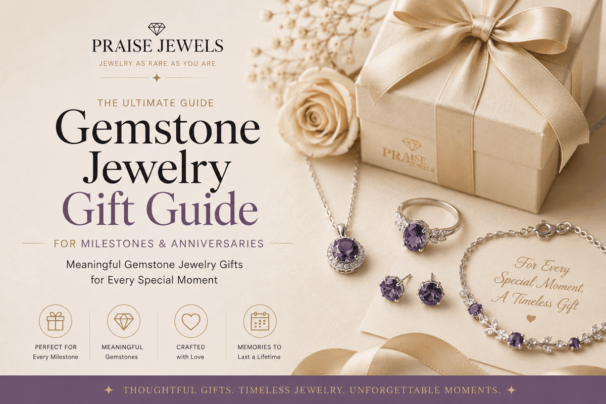 The Ultimate Gemstone Jewelry Gift Guide for Milestones & Anniversaries - Praise Jewels