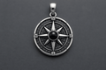 Compass Pendant | Black Onyx - Praise Jewels Men's Gemstone Pendant