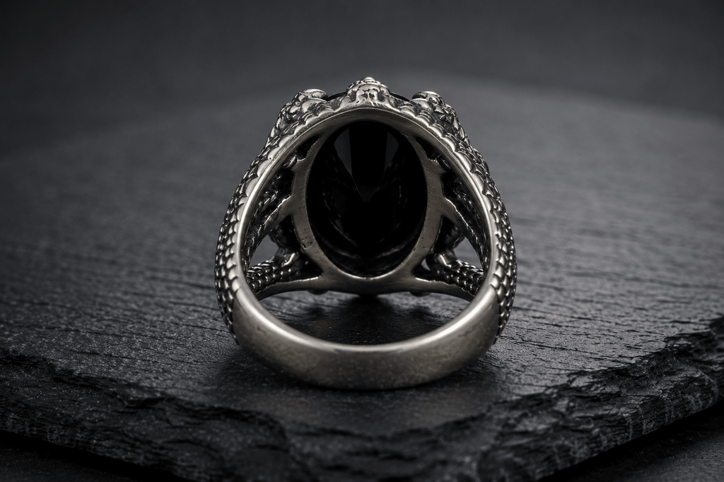 Dragon Claw Ring | Black Onyx - Praise Jewels Men's Gemstone Ring