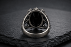 Dragon Claw Ring | Black Onyx - Praise Jewels Men's Gemstone Ring