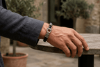 Leather & Silver Bracelet | 925 Sterling Silver - Praise Jewels Men's Leather Bracelet