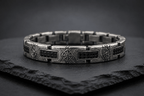 Meteor Bracelet | Black Spinel - Praise Jewels Men's Gemstone Bracelet