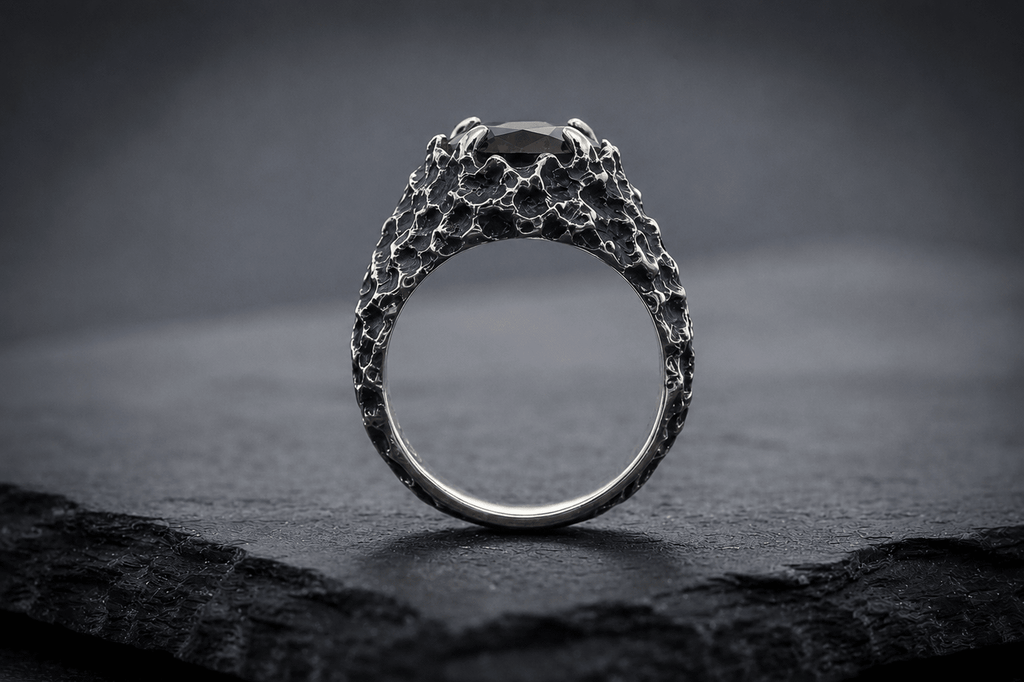 Mountain Peak Ring | Smoky Quartz - Praise Jewels Men's Gemstone Ring