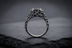 Mountain Peak Ring | Smoky Quartz - Praise Jewels Men's Gemstone Ring