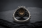 Mountain Peak Ring | Smoky Quartz - Praise Jewels Men's Gemstone Ring