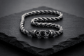 Royal Rope Chain | Black Spinel - Praise Jewels Men's Gemstone Necklace