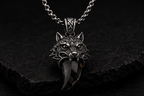 Wolf Tooth Pendant | Smoky Quartz - Praise Jewels Men's Gemstone Pendant