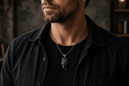 Wolf Tooth Pendant | Smoky Quartz - Praise Jewels Men's Gemstone Pendant